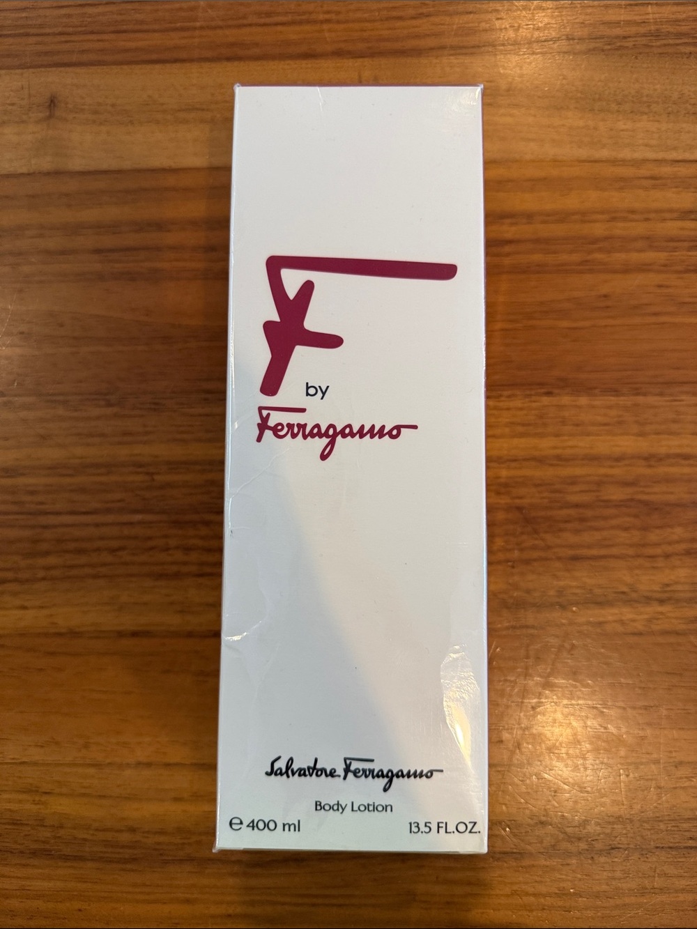 SEALED F by Ferragamo Body Lotion 400ml 13.5oz